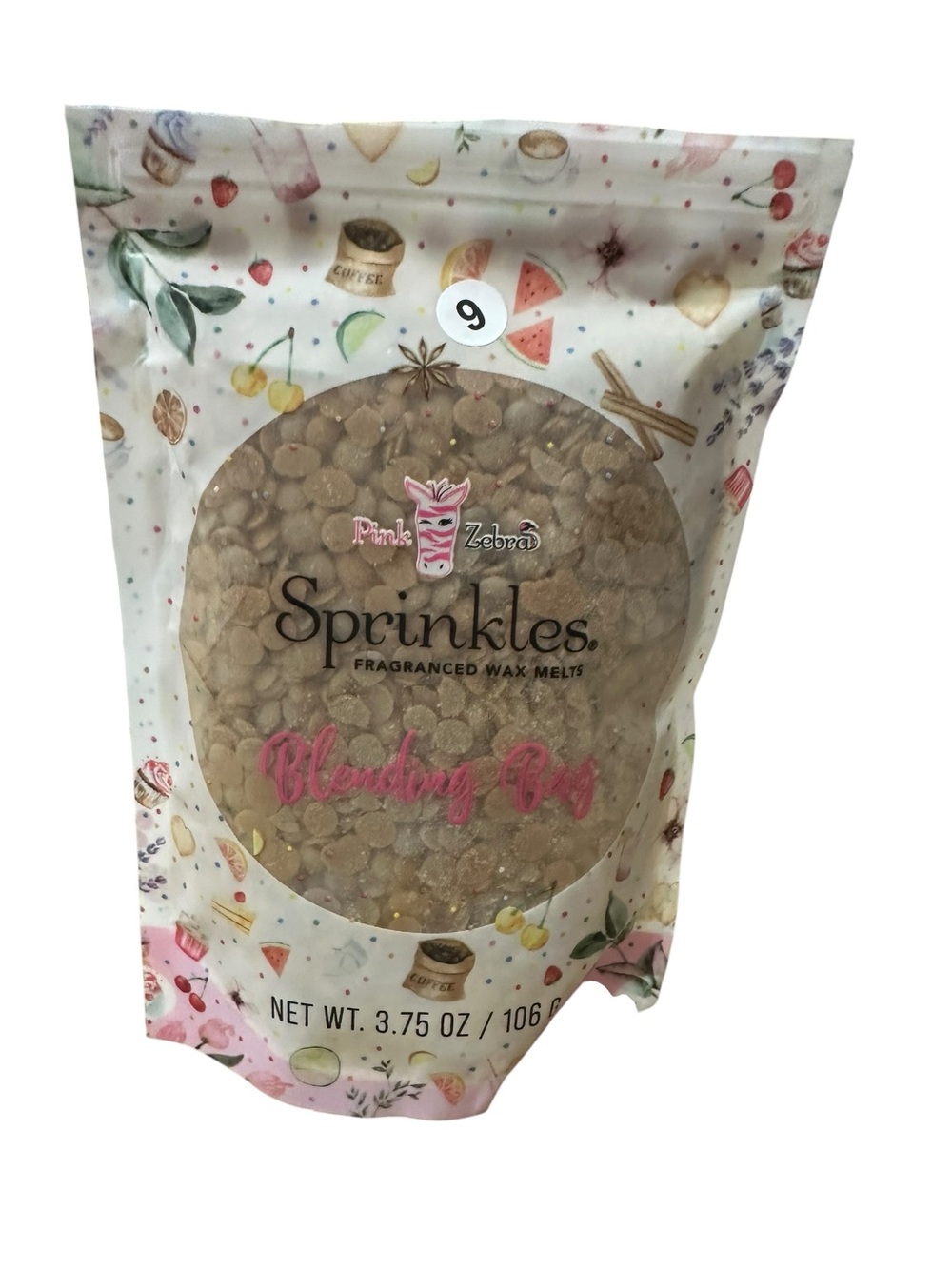 Pink Zebra Sprinkles Blending Bag - Ambered leather